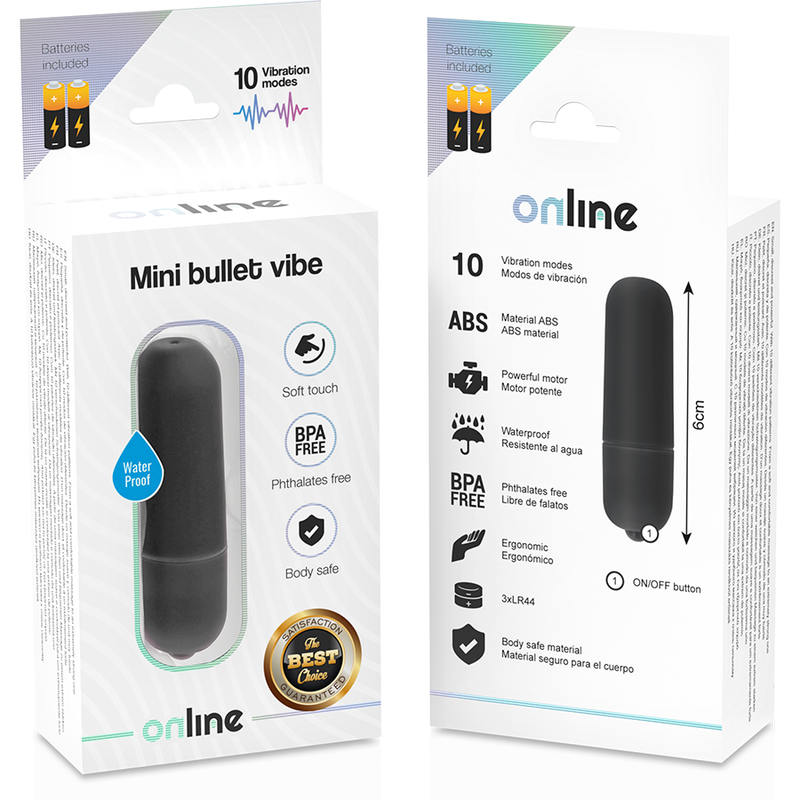 ONLINE - MINI BLACK VIBRATING PROJECTOR