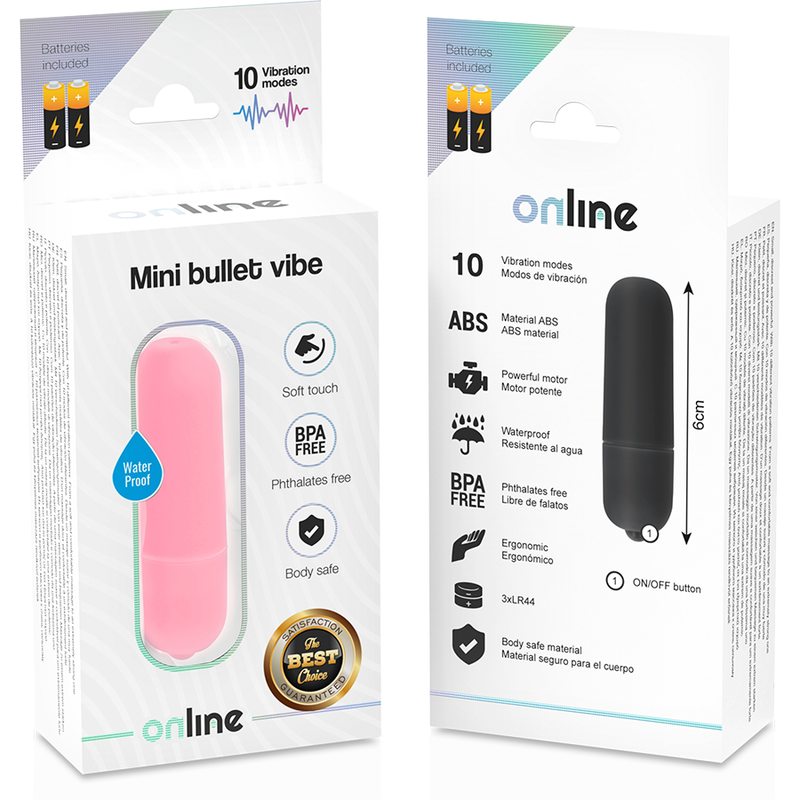 ONLINE - PINK VIBRATING MINI PROJECTOR