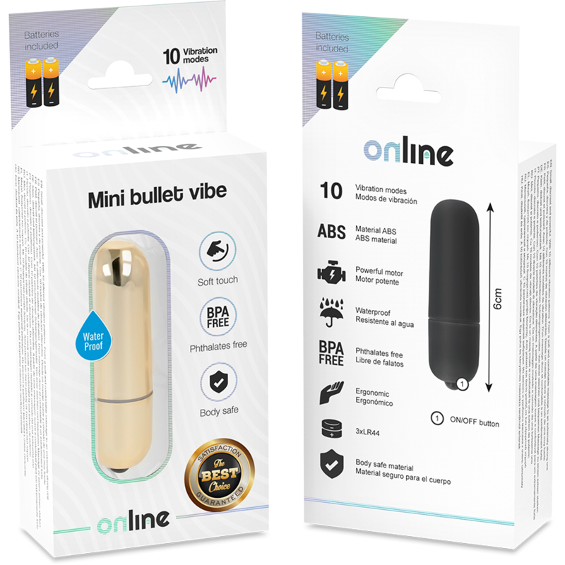 ONLINE - GOLDEN MINI VIBRATING PROJECTOR