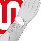 WATCHME - MONTRE SANS FIL BLANCHE