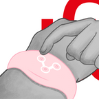 WATCHME - WIRELESS WATCH IN PINK