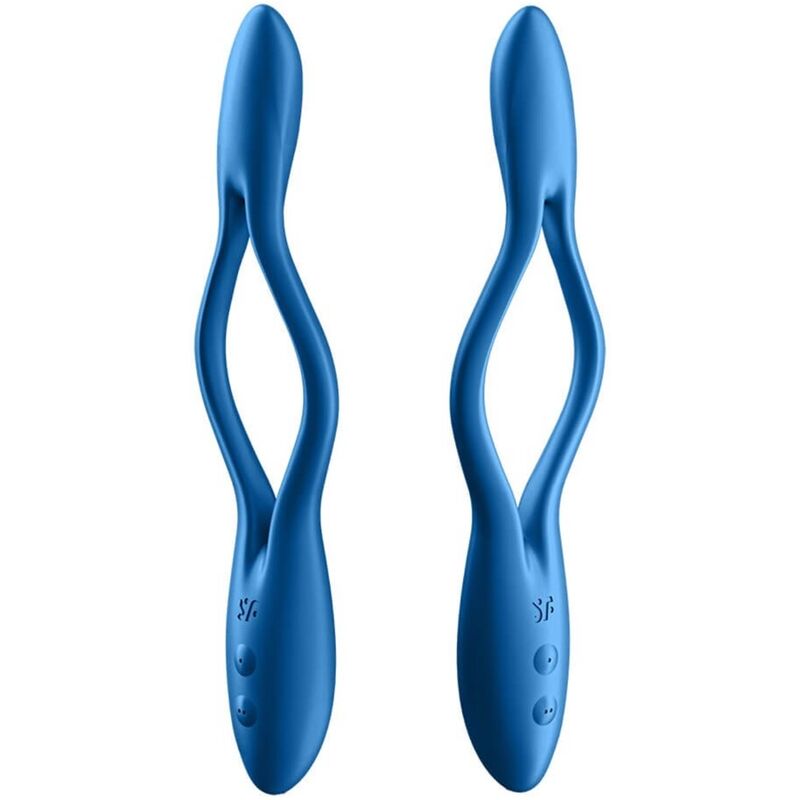 SATISFYER - BLUE MULTI-VIBRATOR ELASTIC GAME