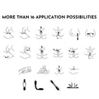 SATISFYER - BLUE MULTI-VIBRATOR ELASTIC GAME