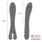 BRILLY GLAM - VIBRATEUR RYAN WATCHME COMPATIBLE AVEC LA TECHNOLOGIE SANS FIL