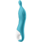 SATISFYER - AMAZING 2-SPOT TURQUOISE VIBRATOR