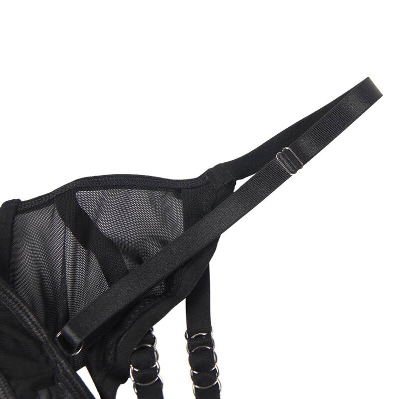 SUBBLIME - ENSEMBLE SOUTIEN-GORGE ET CULOTTE DEUX PIÈCES S/M