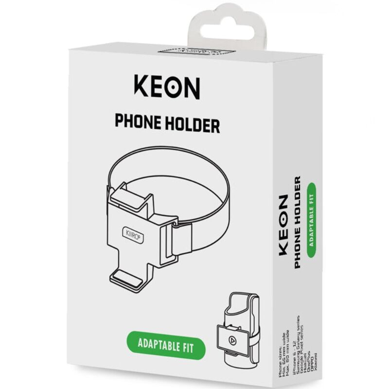 KIIROO - SUPPORT DE TÉLÉPHONE KEON - ADAPTATEUR DE TÉLÉPHONE PORTABLE