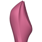 SATISFYER - VIBRATEUR À IMPULSIONS D'AIR CURVY TRINITY 3 ROUGE