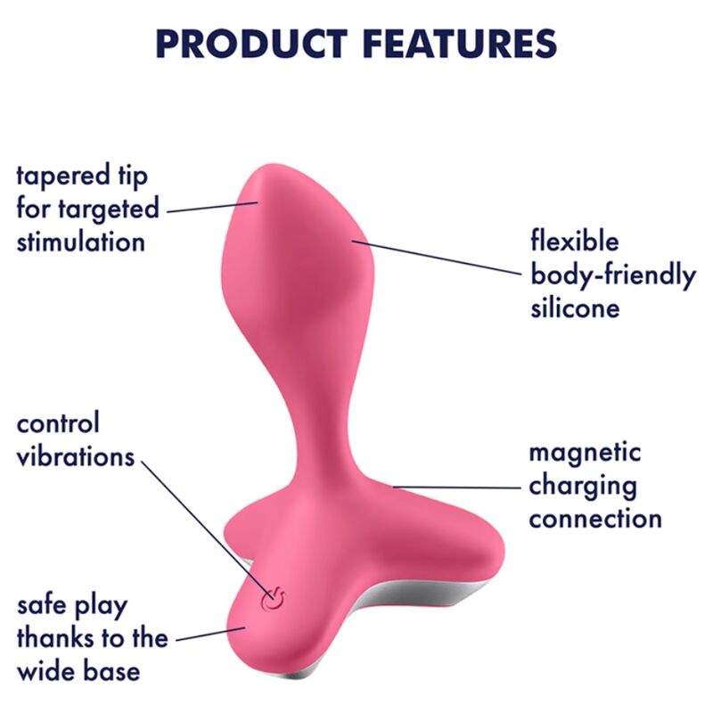 SATISFYER - VIBRATEUR ROSE QUI CHANGE LA DONNE
