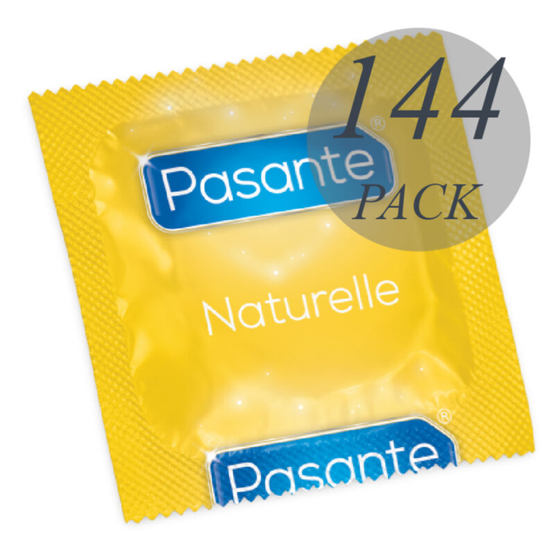 PASANTE - SAC DE PRÉSERVATIFS NATURELLE 144 UNITÉS