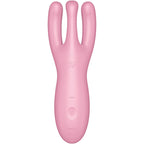 SATISFYER - APPLICATION THREESOME 4 VIBRATEUR ROSE