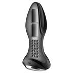 SATISFYER - ROTATOR PLUG 2+ APP VIBRANT PLUG BLACK