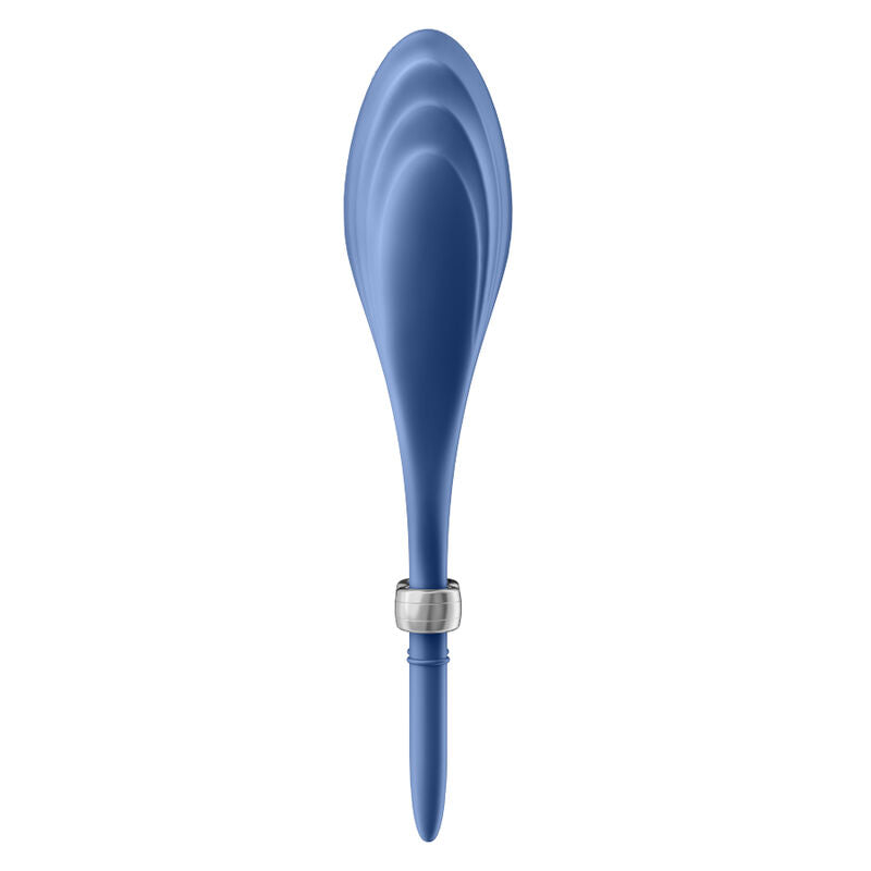 SATISFYER - ANNEAU VIBRANT DUELIST BLEU