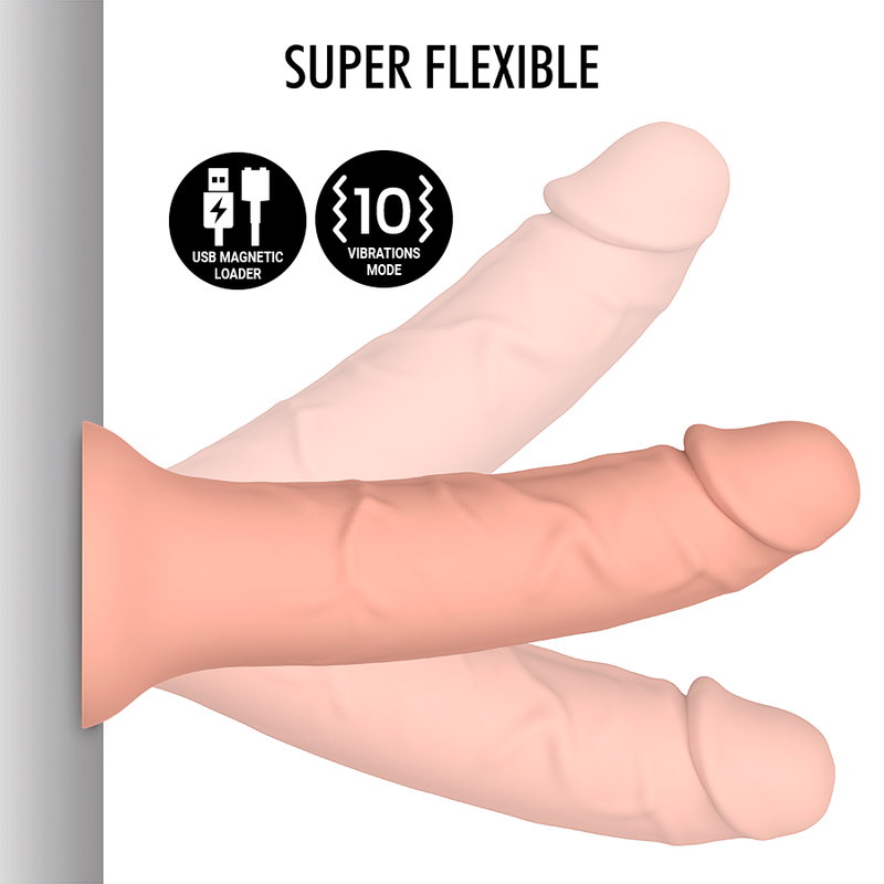 MYTHOLOGY - ASHER ORIGINAL DILDO M - VIBRATOR COMPATIBLE WITH WIRELESS WATCHME TECHNOLOGY