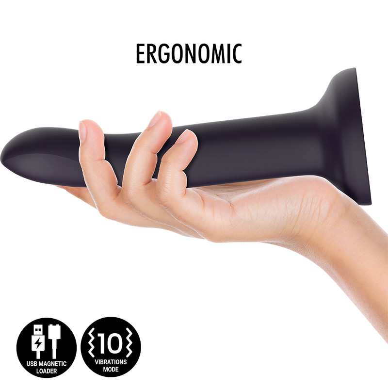 MYTHOLOGIE - DUMAN MYSTIC DILDO L - VIBRATEUR COMPATIBLE AVEC LA TECHNOLOGIE SANS FIL WATCHME