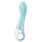 SATISFYER - POMPE À AIR 5+ VIBRATEUR GONFLABLE POUR POINT G BLEU