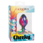 CALEXOTICS - PLUG ANAL TIE-DYE MOYEN CHEEKY