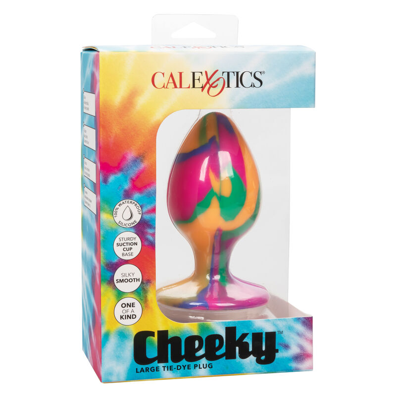 CALEXOTICS - PLUG ANAL TIE-DYE GRAND ET ÉCLATANT