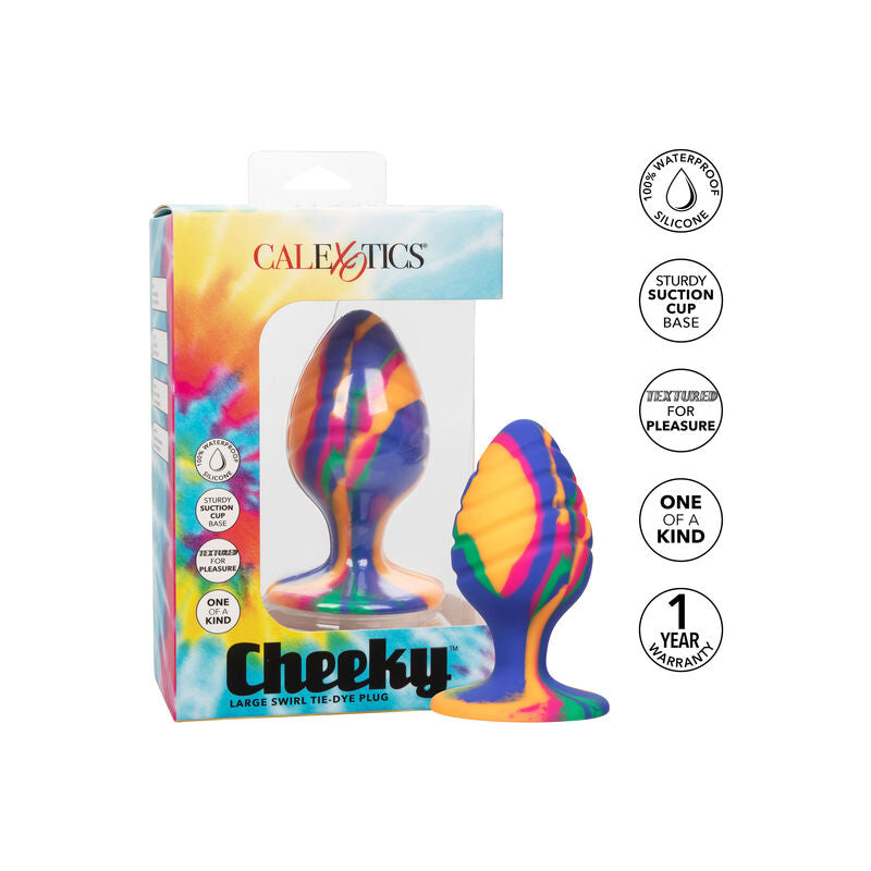CALEXOTICS - PLUG ANAL CHEEKY LARGE SWIRL