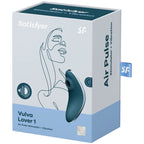 SATISFYER - VULVA LOVER 1 AIR PULSE STIMULATOR AND VIBRATOR BLUE