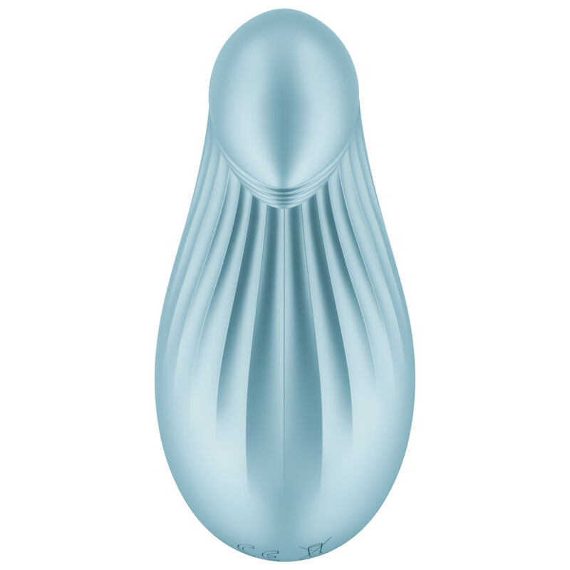 SATISFYER - VIBRATEUR DE COMPTOIR DIPPING DELIGHT BLEU