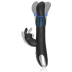 BRILLY GLAM - VIBRATEUR ET ROTATEUR EN FORME DE LAPIN MOEBIUS COMPATIBLE AVEC LA TECHNOLOGIE SANS FIL WATCHME