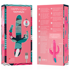 HAPPY LOKY - TRIPLE STIMULATION DONALD : COMPATIBLE AVEC LES TECHNOLOGIES SANS FIL POUR L'ANALYSE ANALE, LE POINT G ET LA SPECTACLE CLITORIALE. REGARDEZ-MOI