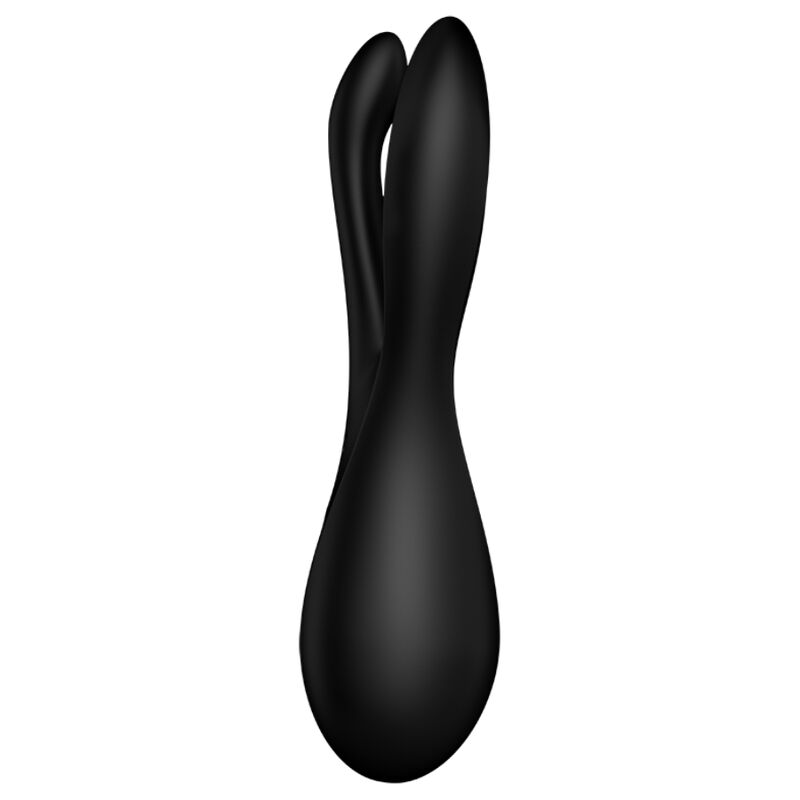 SATISFYER - VIBRATEUR À TROIS NOIRS