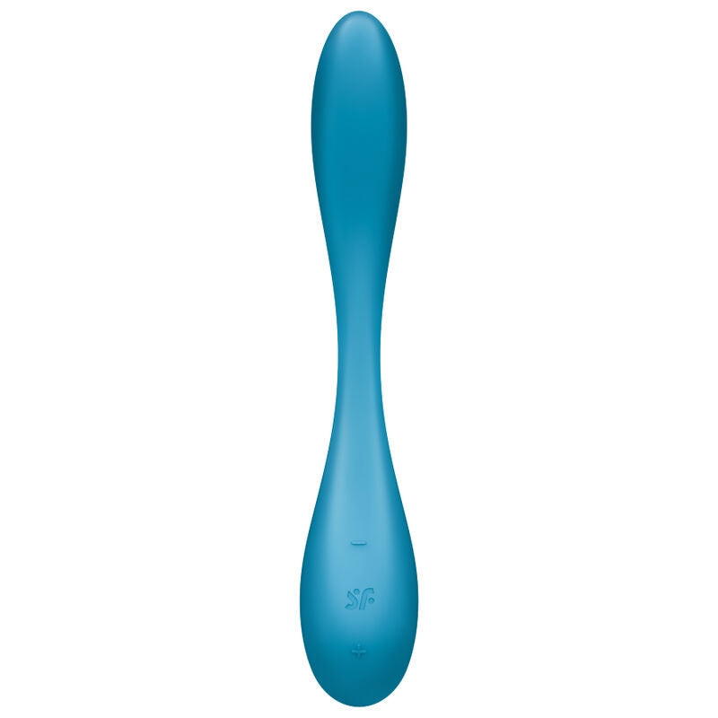 SATISFYER - MULTI VIBRATEUR G-SPOT FLEX 5 BLEU