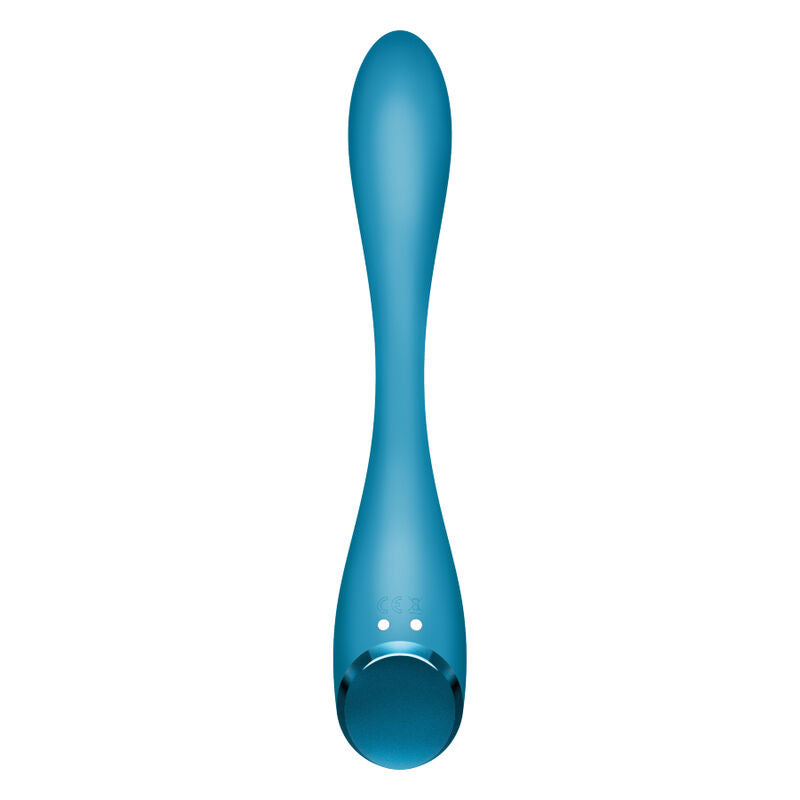 SATISFYER - MULTI VIBRATEUR G-SPOT FLEX 5 BLEU