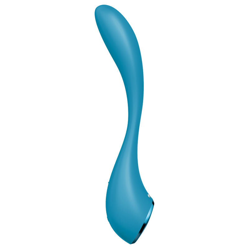 SATISFYER - MULTI VIBRATEUR G-SPOT FLEX 5 BLEU