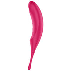SATISFYER - STIMULATEUR ET VIBRATEUR À IMPULSIONS D'AIR PRO ROUGE TWIRLING