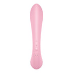 SATISFYER - TRIPLE OH HYBRIDE VIBRATION ROSE