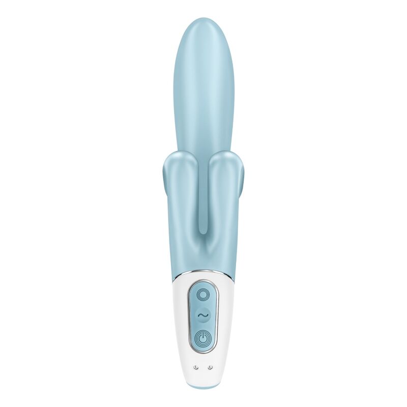 SATISFYER - TOUCH ME RABBIT VIBRATION BLEUE