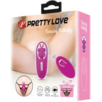 PRETTY LOVE - BUTTERFLY STIMULATOR FOR DANCING PANTIES WITH REMOTE CONTROL, LILAC