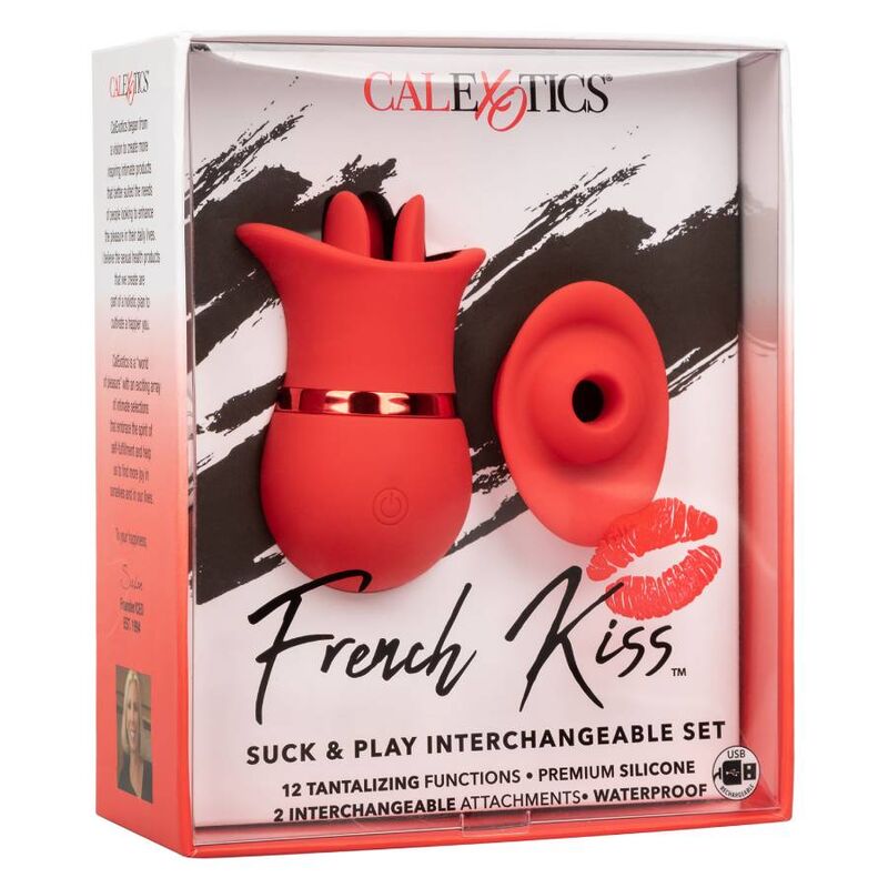 CALEXOTICS - ENSEMBLE DE JEUX ET DE SUCCION FRENCH KISS