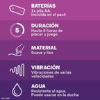 DUREX - VIBRATORE ORGASMICO INTENSO PURA FANTASIA