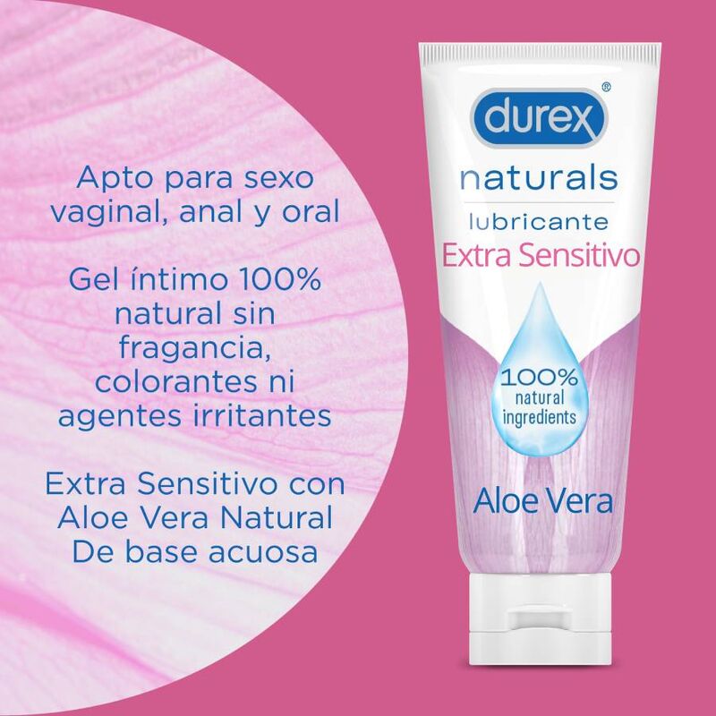 DUREX - NATURALS LUBRIFIANT EXTRA SENSIBLE 100 ML