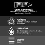 DUREX - ORGASMIC INTENSE 12 UNITÉS