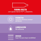 DUREX - CONTATTO SENSIBILE TOTALE 12 UNITÀ