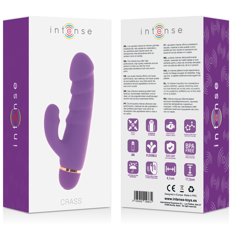 INTENSE - CRASS 20 VITESSE SILICONE LILAS