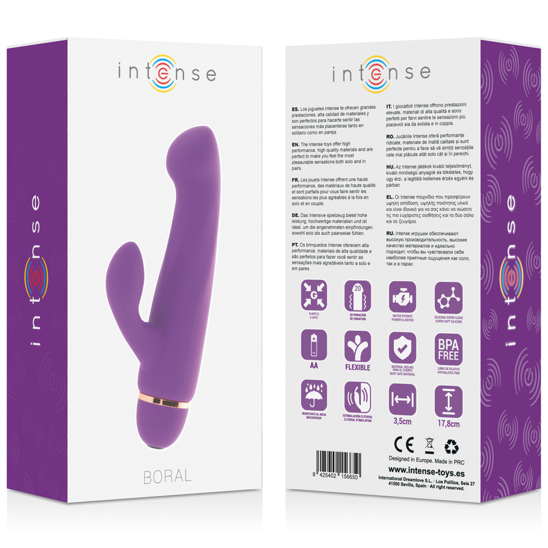 INTENSE - BORAL 20 VITESSE SILICONE LILAS
