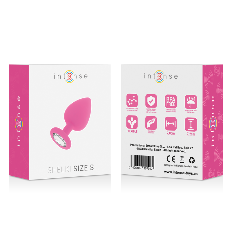 INTENSE - PLUG ANAL FUCHSIA DE SHELKI