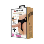 PRETTY LOVE - JUPE-HALET UNIVERSELLE AVEC GODEMICHET JERRY 21,8 CM NATUREL