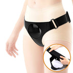 PRETTY LOVE - UNIVERSAL SLIP HARNESS HARNESS WITH DILDO MICHEAL 20 CM BLACK