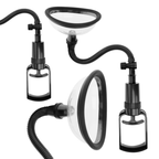 INTENSE - POMPE MANUELLE VAGINAL AVEC DEUX TUMESSES INTERCHANGEABLES