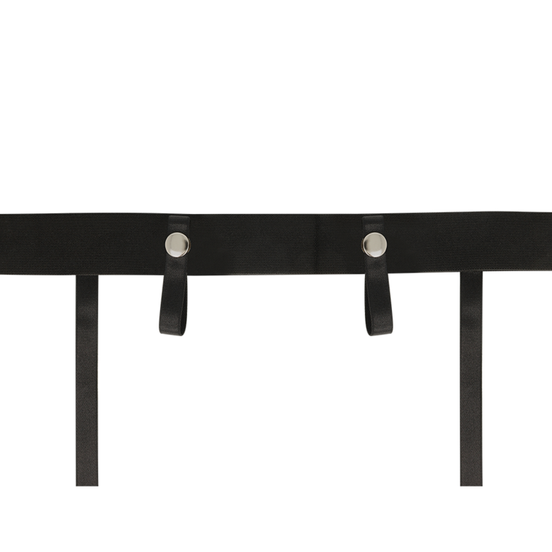 INTENSE - HOLLOW HARNESS WITH 16 X 3.5 CM SILICONE DILDO