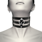 COQUETTE CHIC DESIRE - VEGAN LEATHER FETISH-STYLE CHOKER