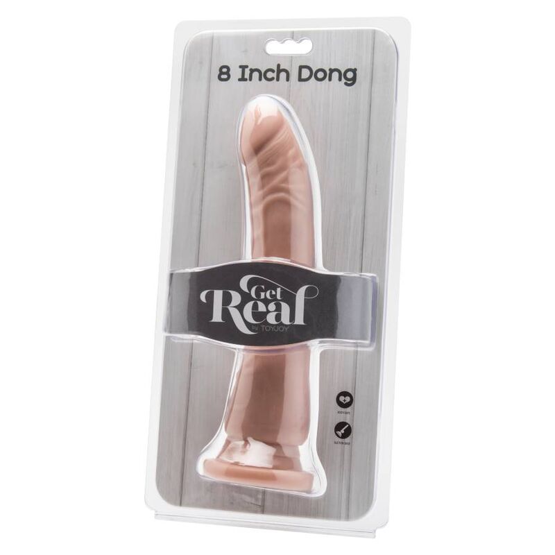 GET REAL - LEATHER DONG 20.5 CM