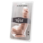 GET REAL - GODEMICHET DE 20,5 CM AVEC TESTICULES EN CUIR